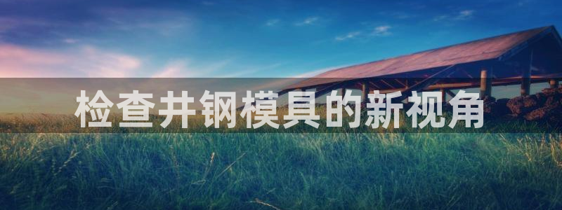 太阳2游戏娱乐官网：检查井钢模具的新视角