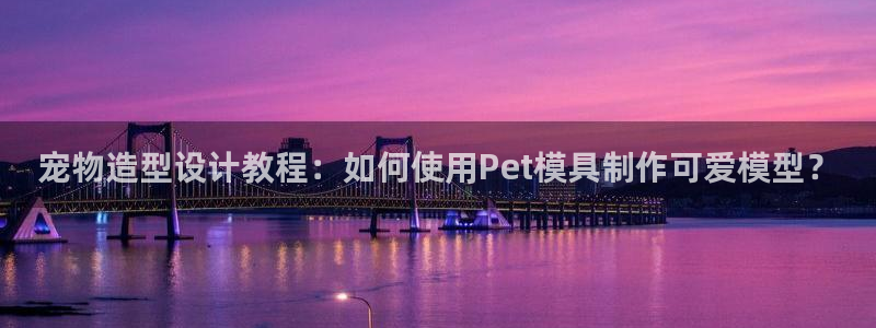 太阳国际游戏平台：宠物造型设计教程：如何使用Pet模具制作可爱模型？