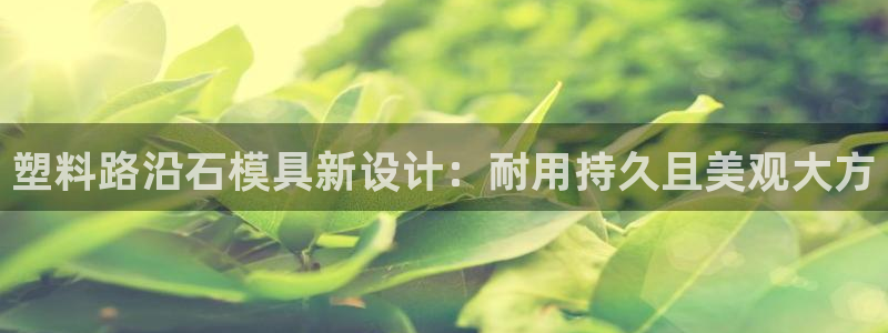 古天乐代言的太阳集团城网址：塑料路沿石模具新设计：耐用持久且美观大方
