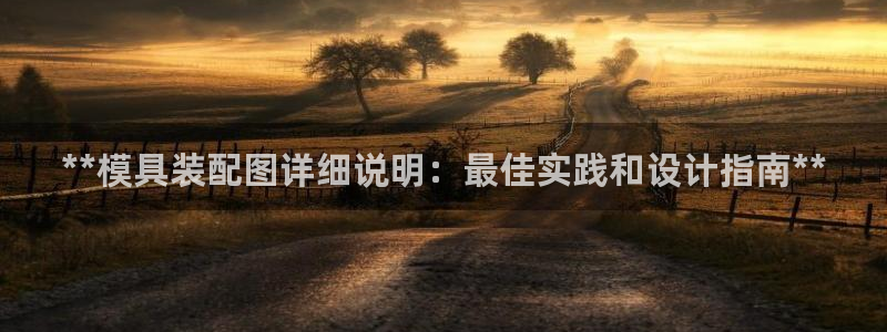 太阳集团官网导航下载：**模具装配图详细说明：最佳实践和设计指南**