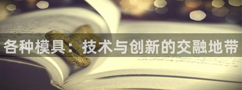 太阳集团游戏软件：各种模具：技术与创新的交融地带