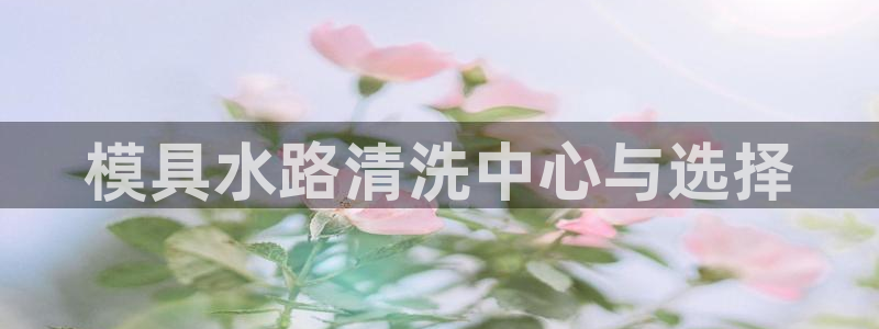 太阳集团古天乐代言：模具水路清洗中心与选择