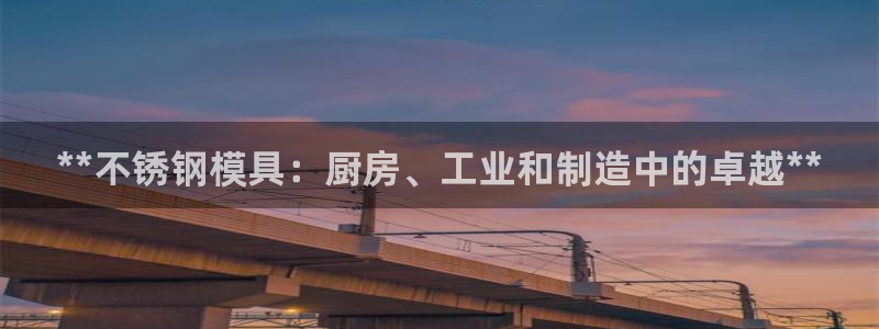 太阳集团首页：**不锈钢模具：厨房、工业和制造中的卓越**