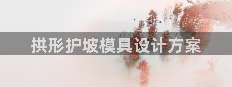 2138cn太阳集团古天乐·首页(欢迎您)：拱形护坡模具设计方案