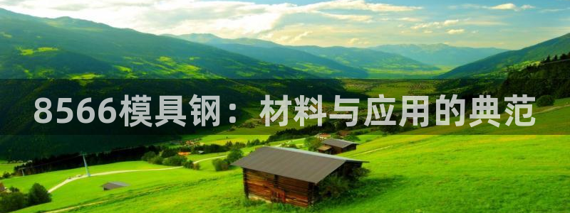 太阳集团城2017网站：8566模具钢：材料与应用的典范