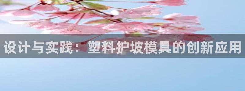 太阳集团游戏2138网站：设计与实践：塑料护坡模具的创新应用