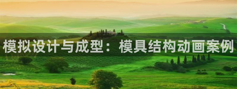 太阳游戏城：模拟设计与成型：模具结构动画案例