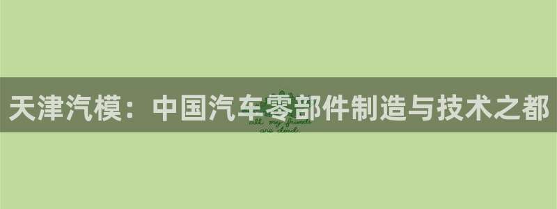 太阳1城集团网址查询：天津汽模：中国汽车零部件制造与技术之都